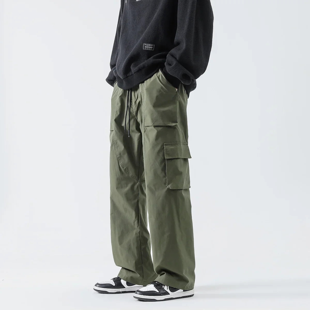 Calça Manfinity Harem Pocket — Foto 3