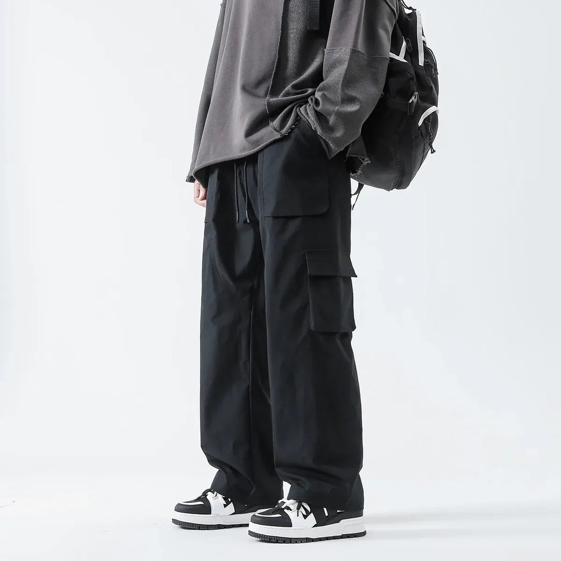 Calça Manfinity Harem Pocket — Foto 1