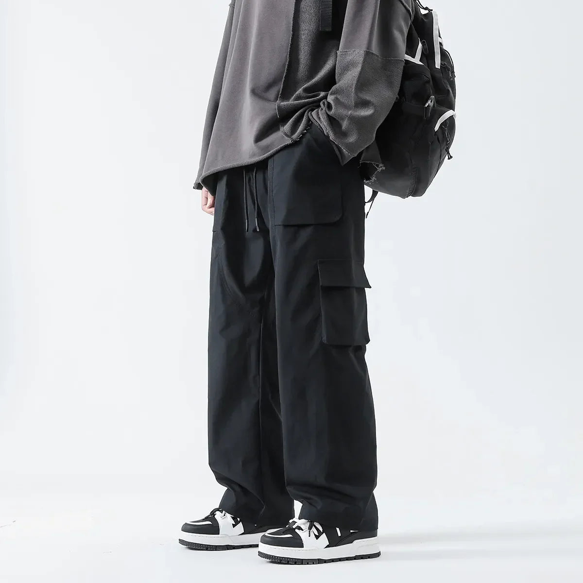 Calça Manfinity Harem Pocket — Foto 2