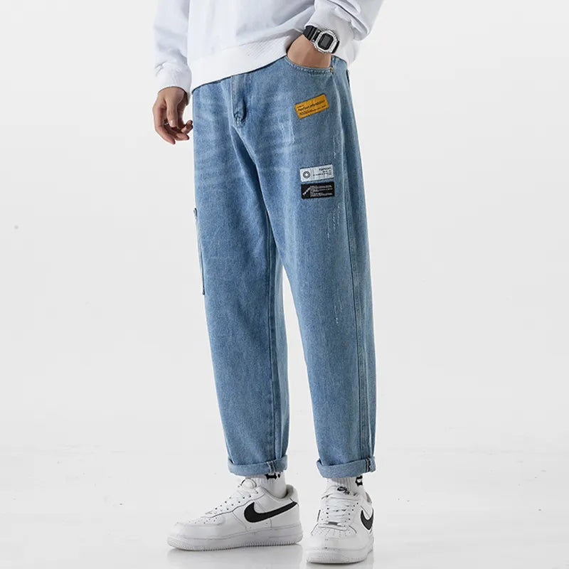 Calça Manfinity Baggy Denim — Foto 1