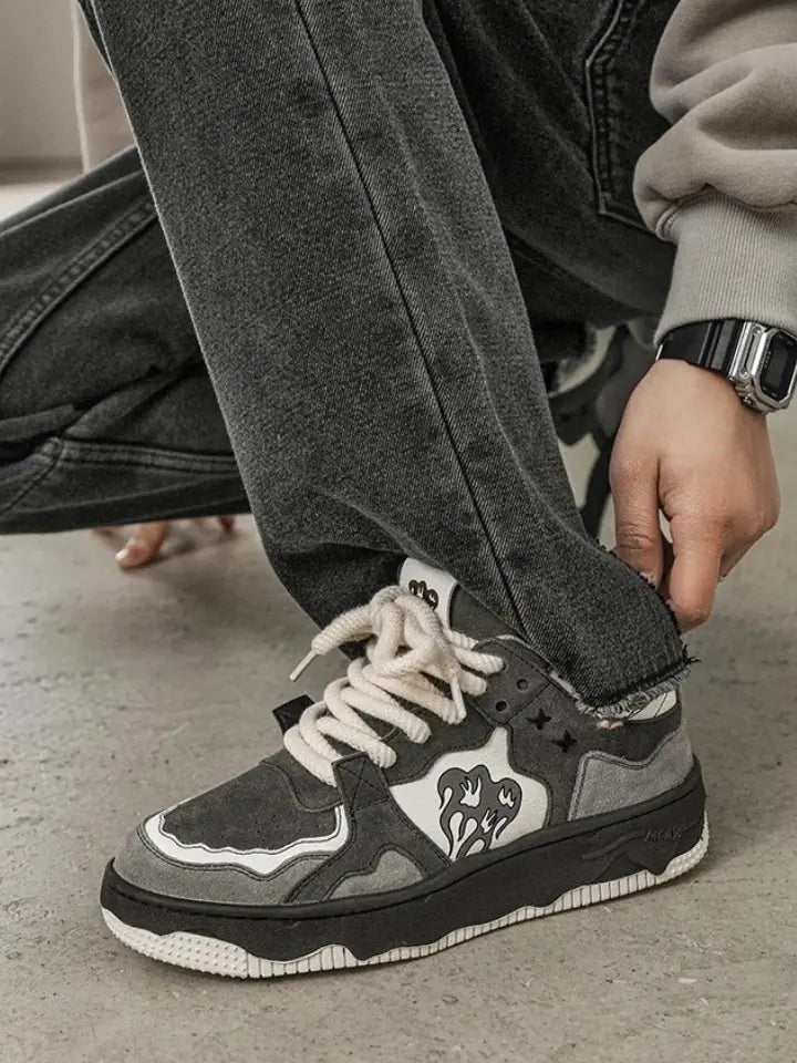 Tênis Manfinity Sneaker Preto Dark Fire — Foto 5