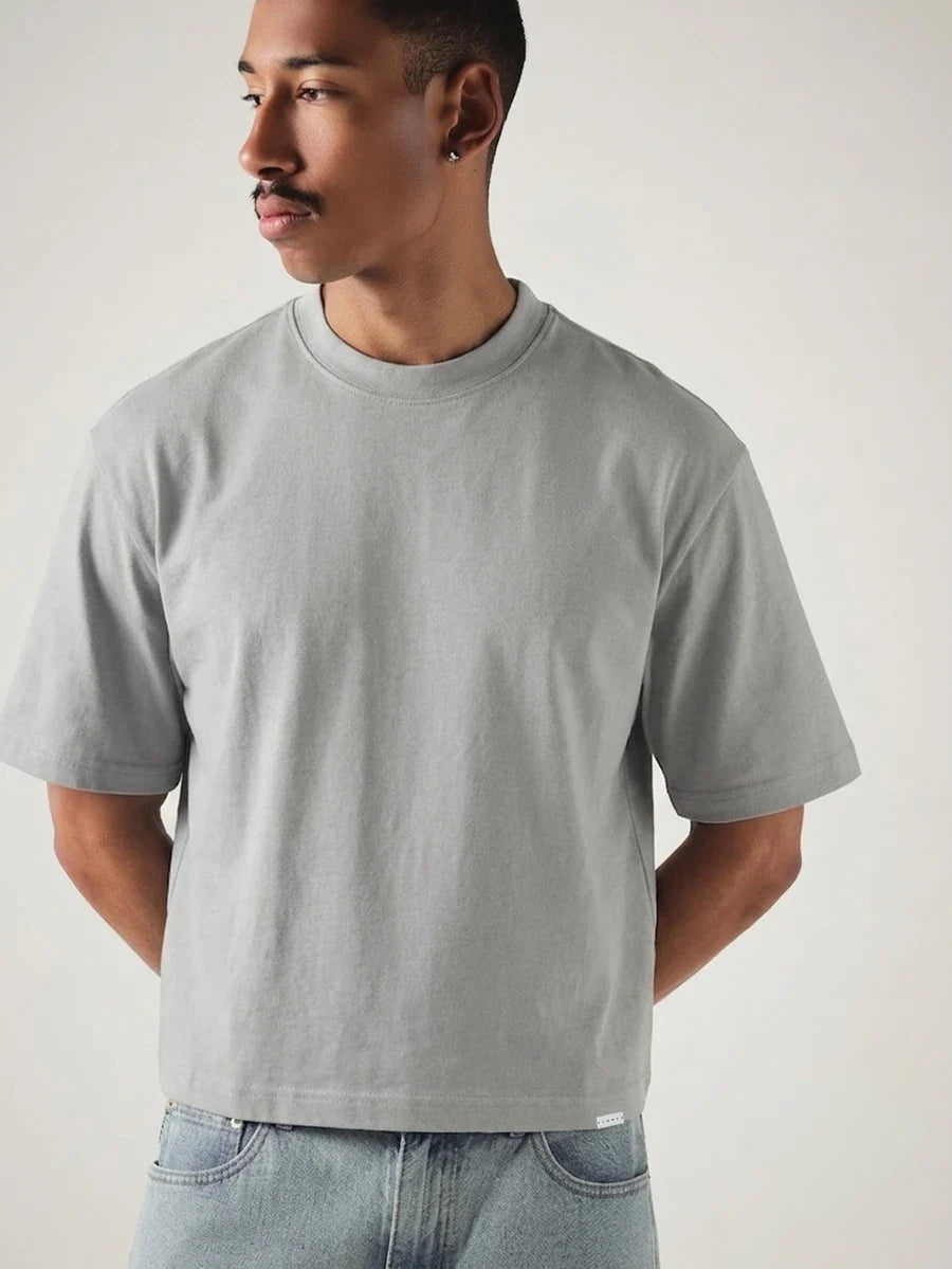 Camiseta Manfinity Cropped Boxy — Foto 11