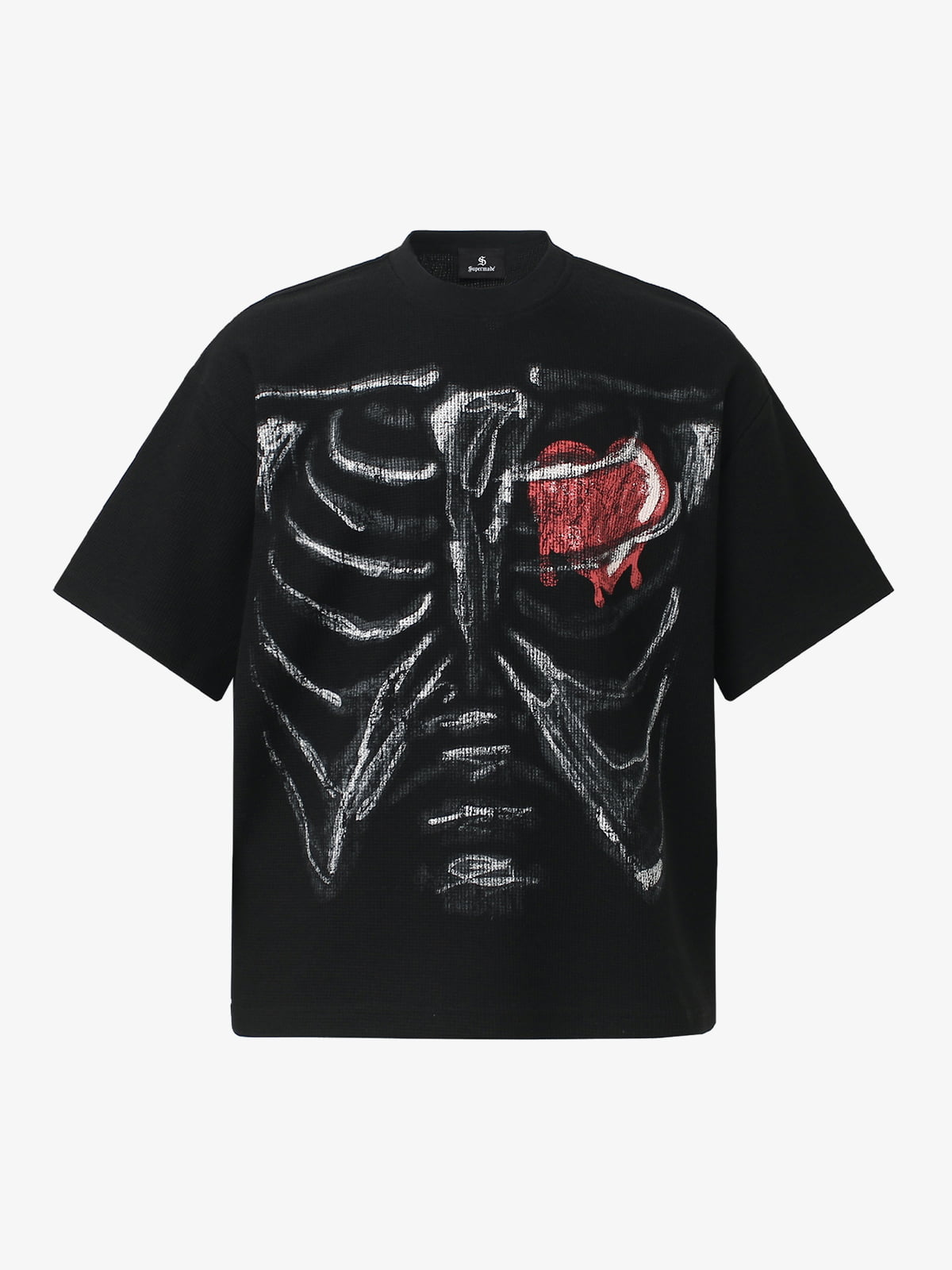 Camiseta Manfinity Skeleton Heart — Foto 3