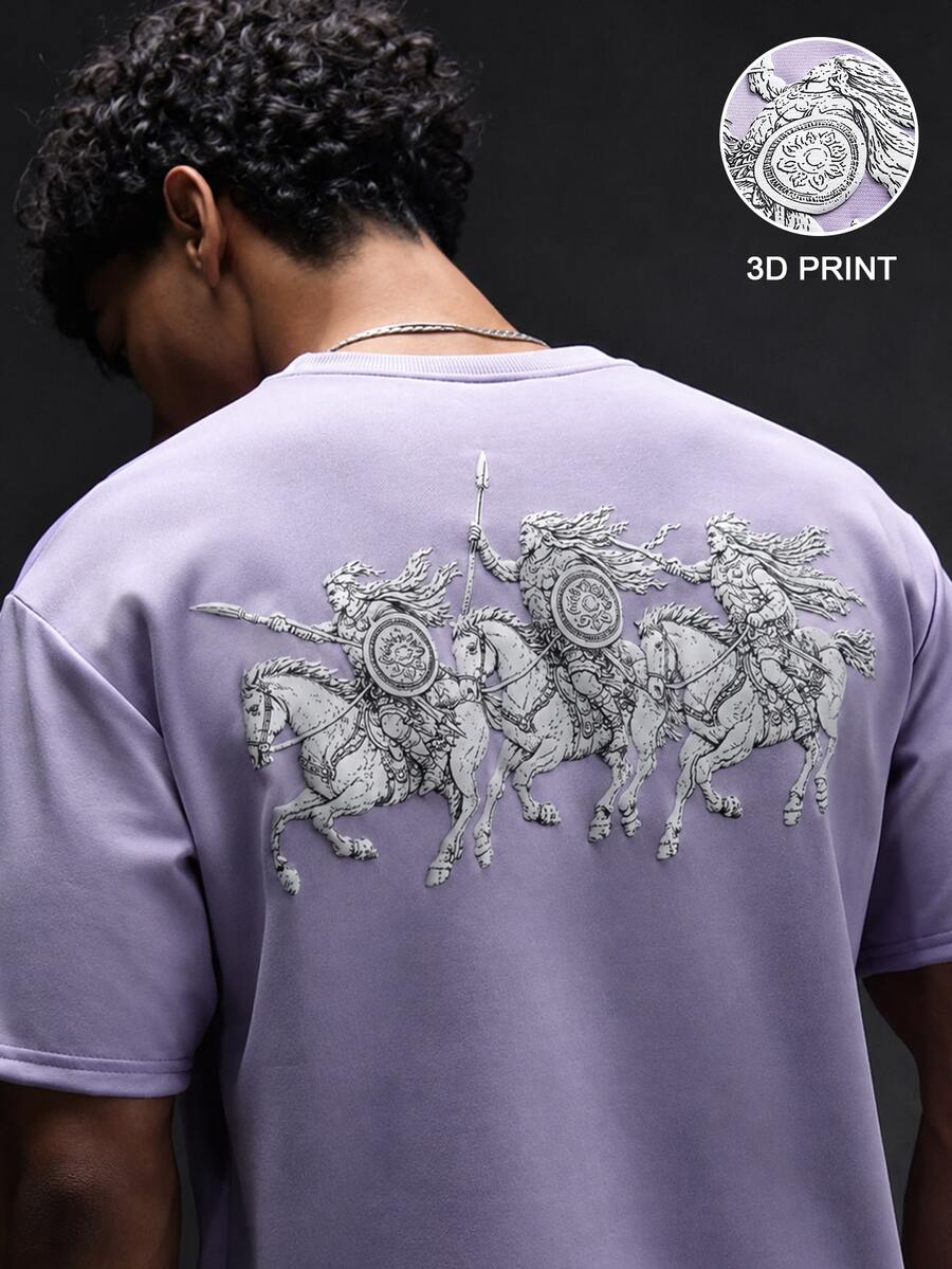 Camiseta Manfinity Cross Art — Foto 73