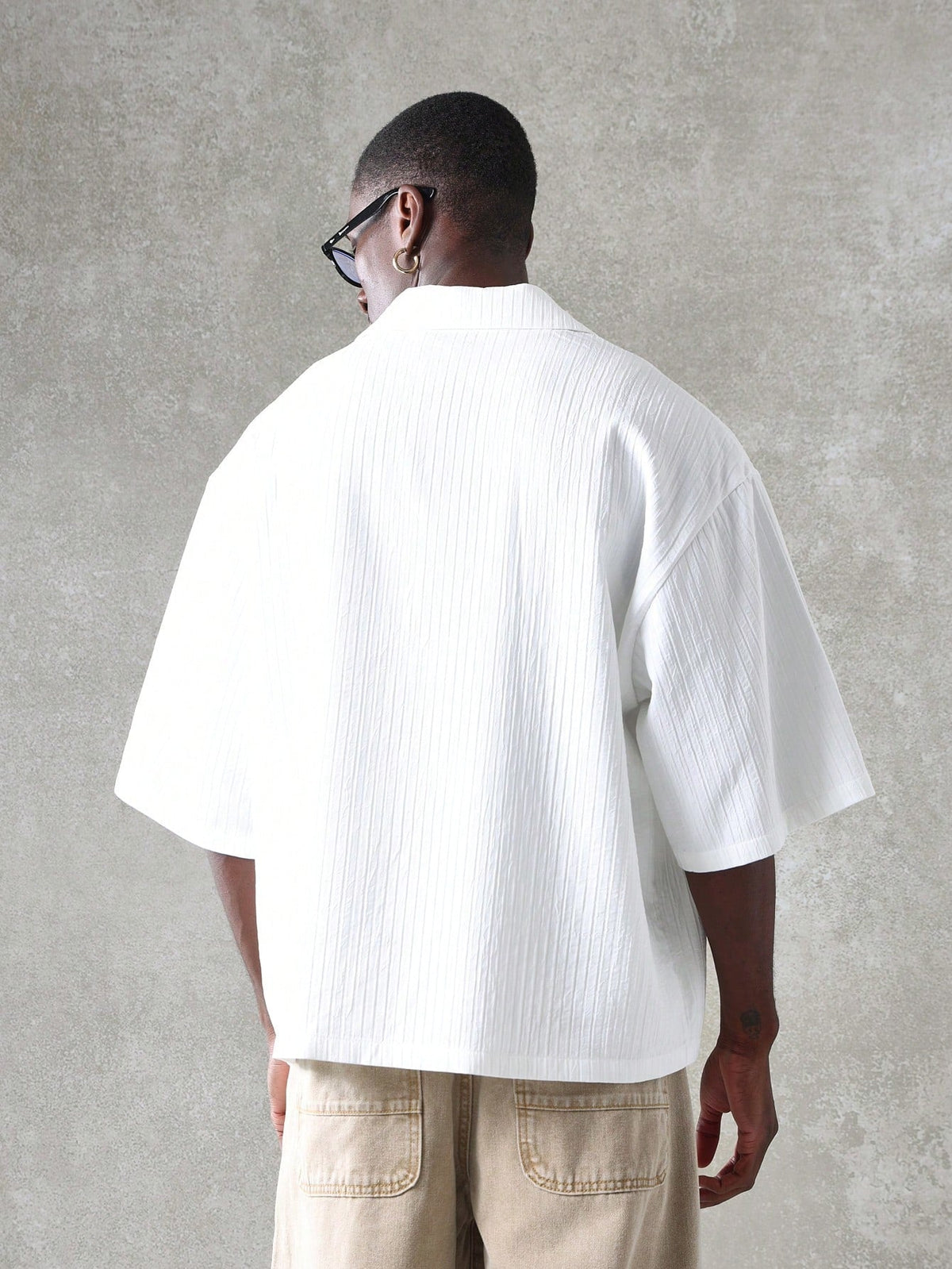 Camisa Manfinity Revere Boxy — Foto 2