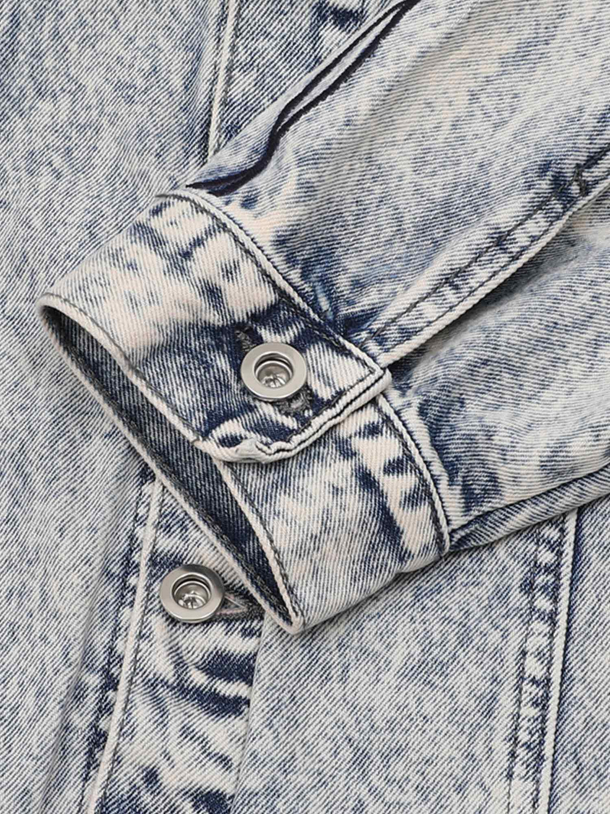 Jaqueta Manfinity Studios Barbed Wire Denim Jacket — Foto 4