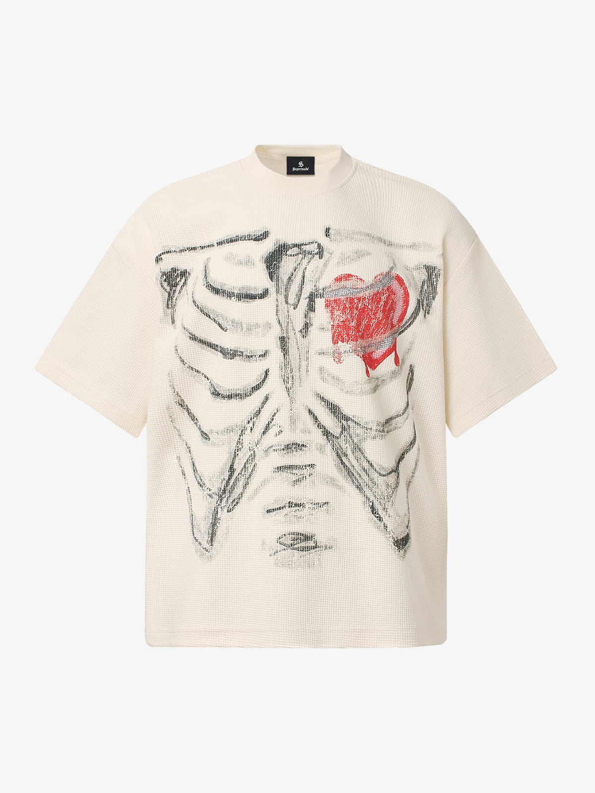 Camiseta Manfinity Skeleton Heart — Foto 10