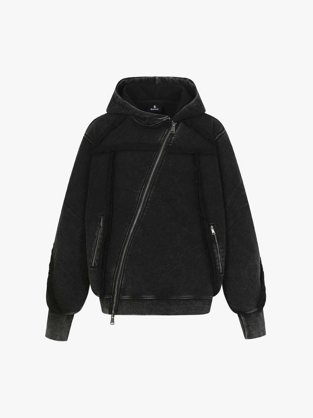 Moletom Manfinity Asymmetric Zip — Foto 1