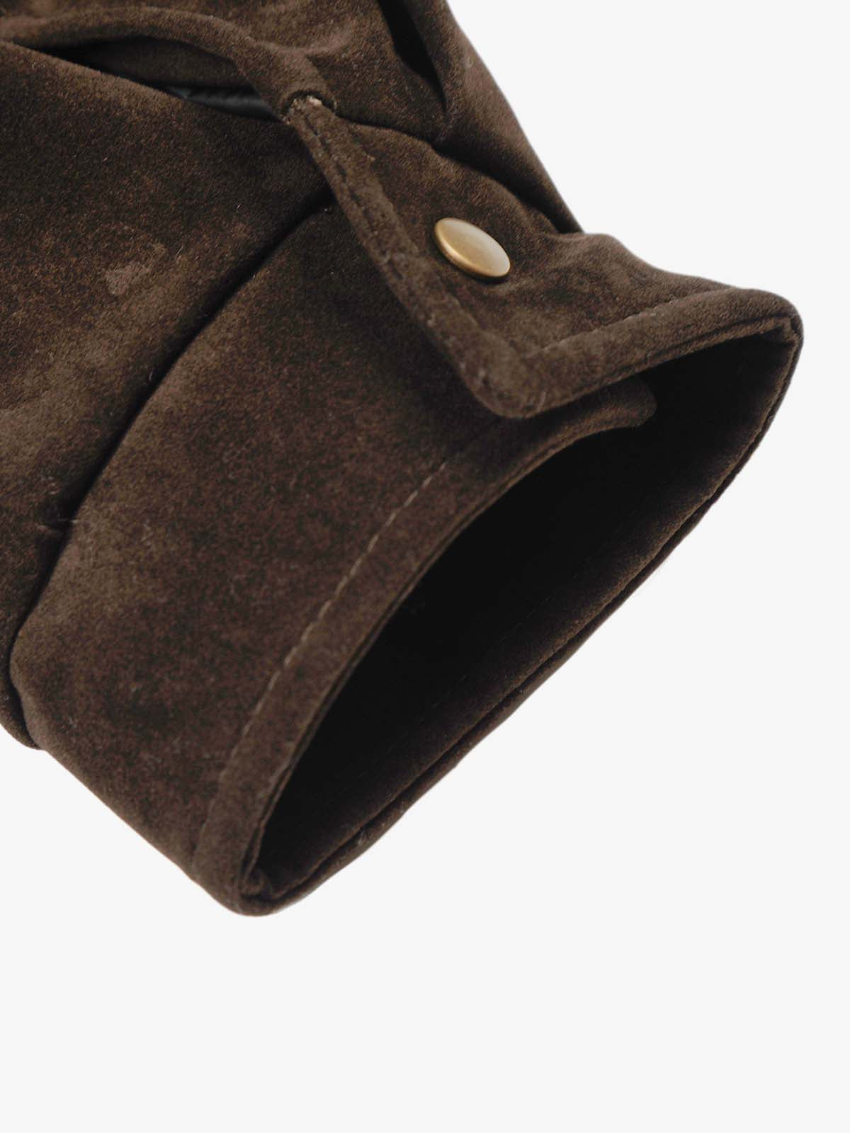 Jaqueta Manfinity Suede Embroidered — Foto 13