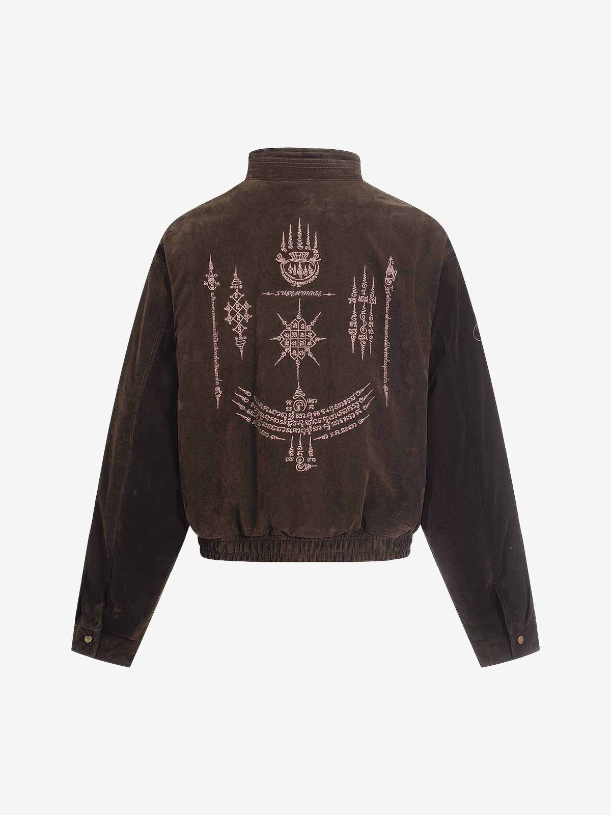 Jaqueta Manfinity Suede Embroidered — Foto 11