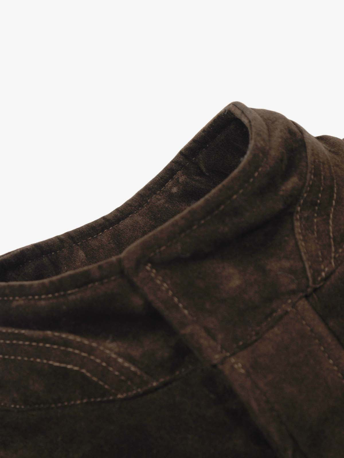 Jaqueta Manfinity Suede Embroidered — Foto 14