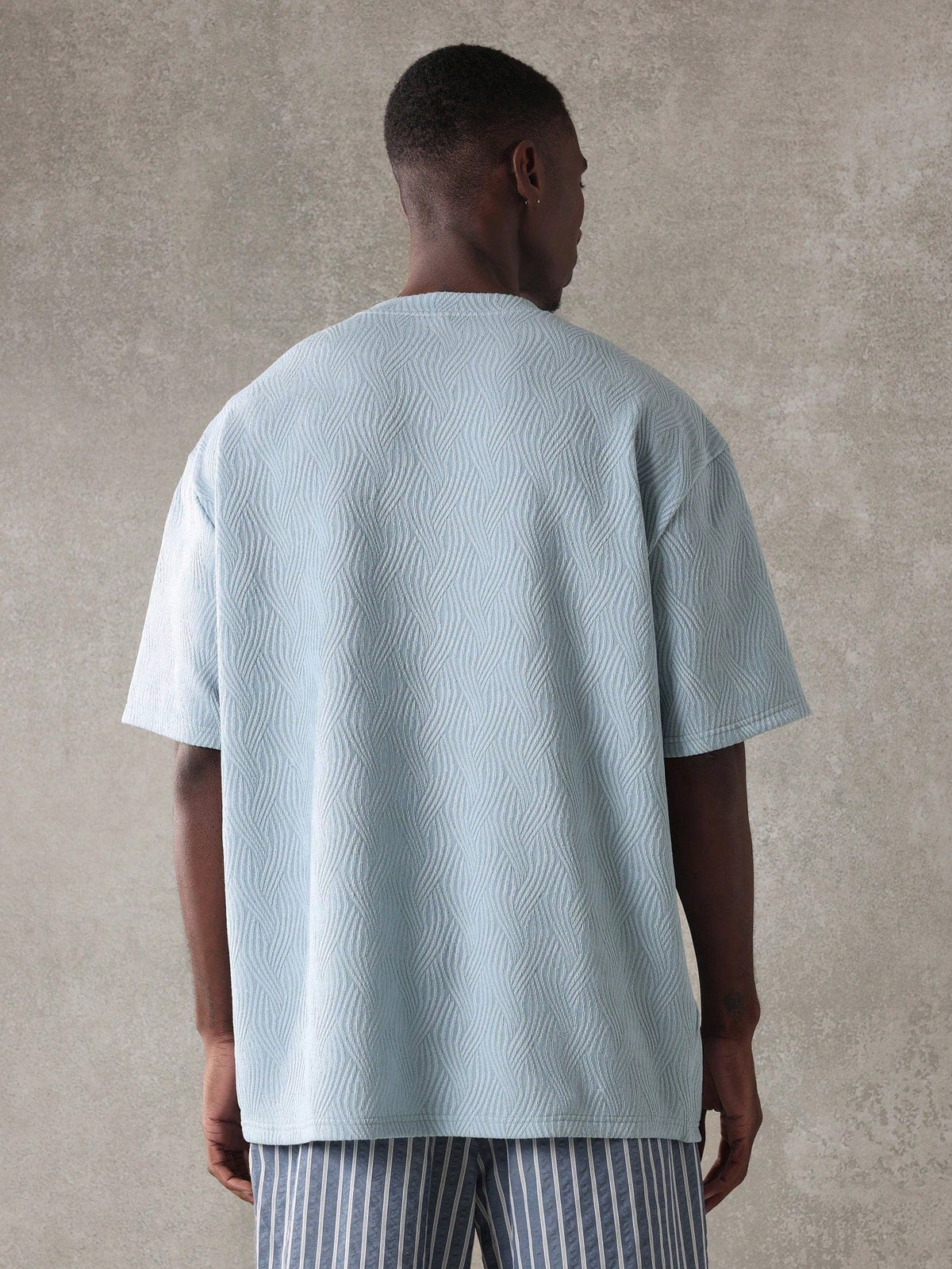 Camisa Manfinity Veludo Noir — Foto 4