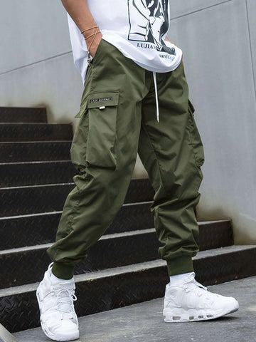 Calça Manfinity Cargo Air Bone — Foto 1