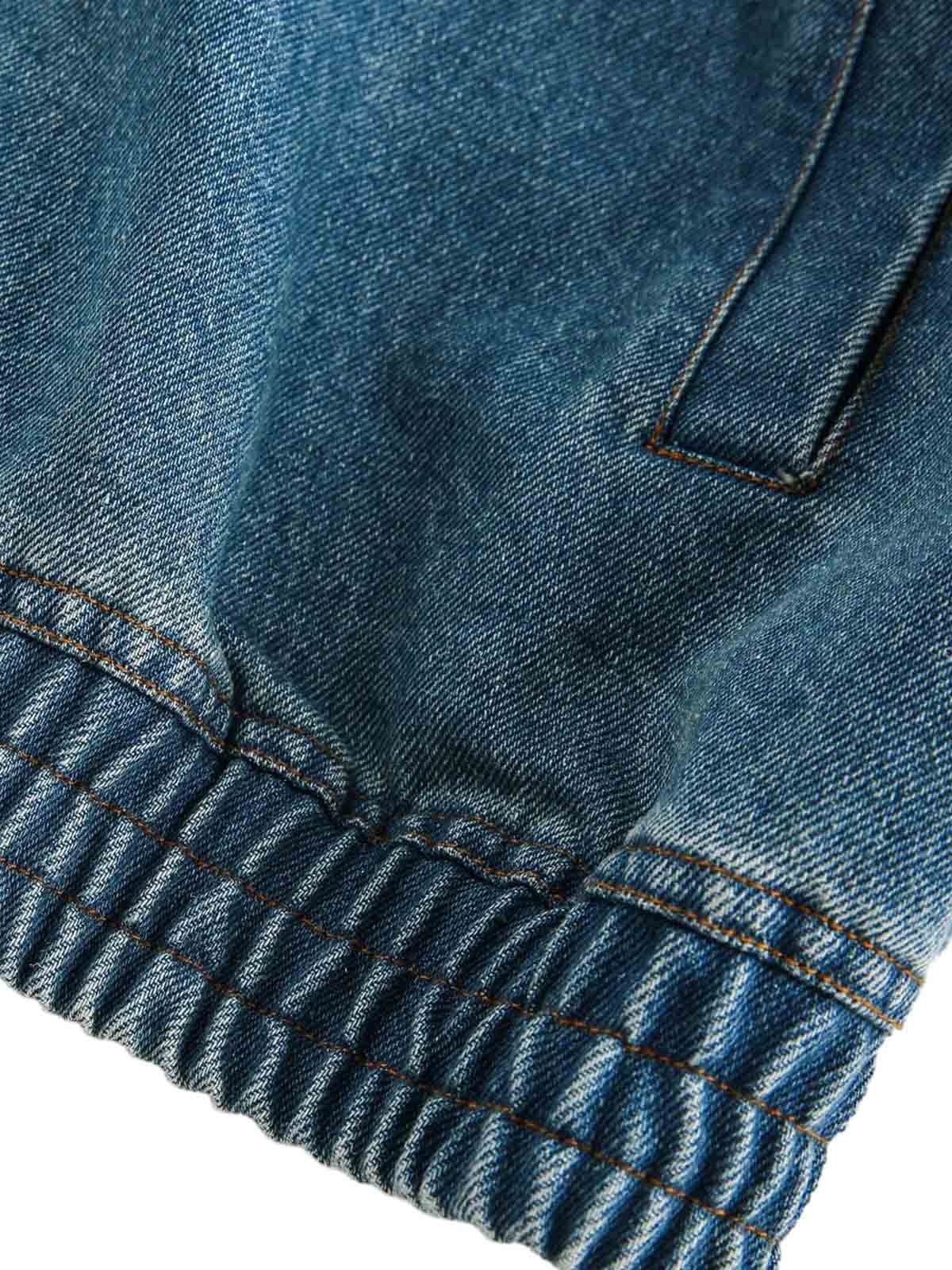 Jaqueta Manfinity Heavy Washed Denim Work — Foto 9