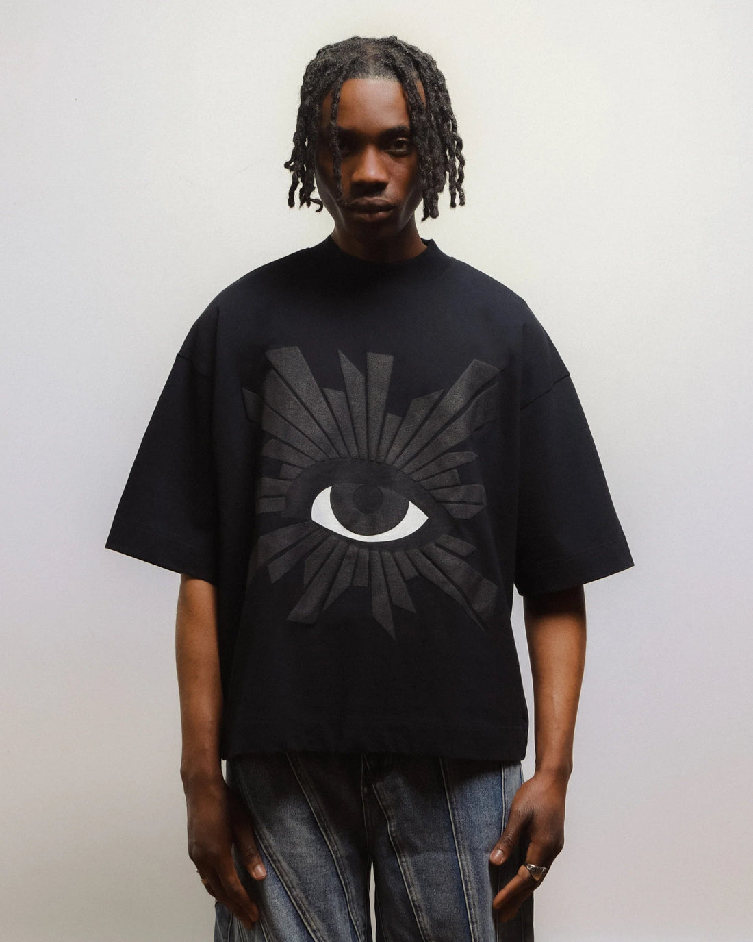 Camiseta Manfinity Eyed Mosaic Black — Foto 1