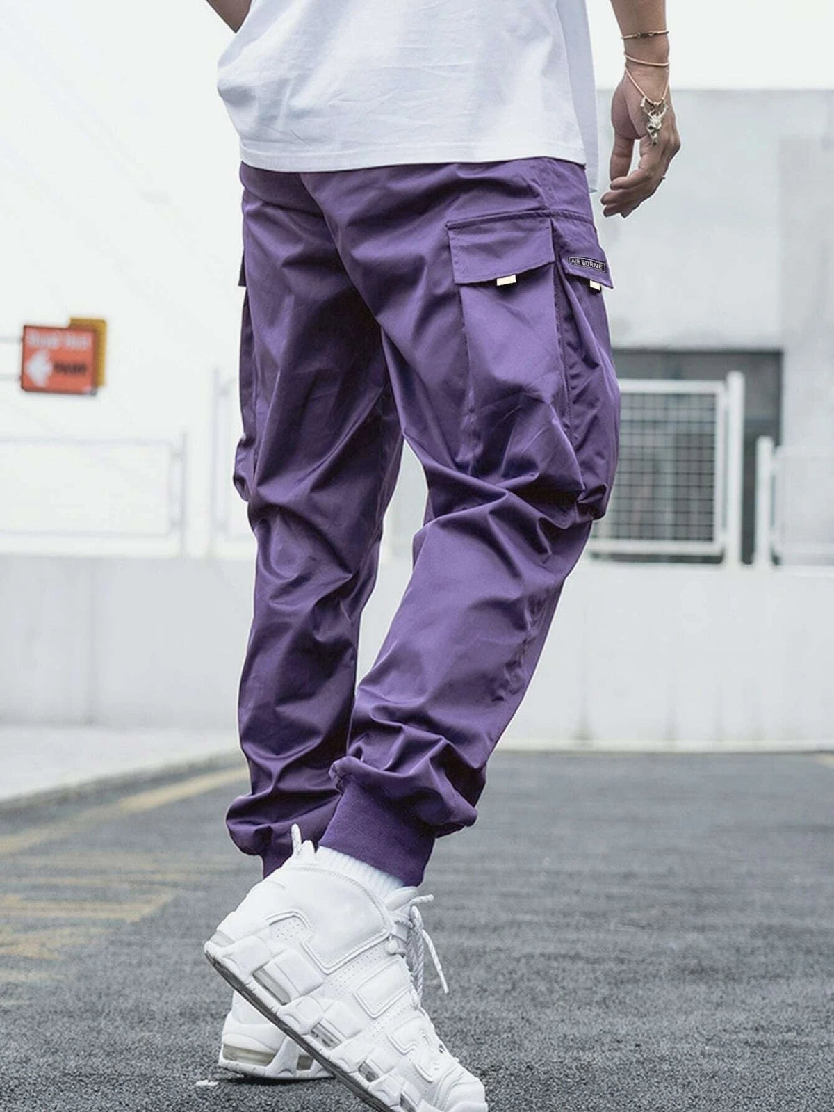 Calça Manfinity Cargo Air Bone — Foto 6