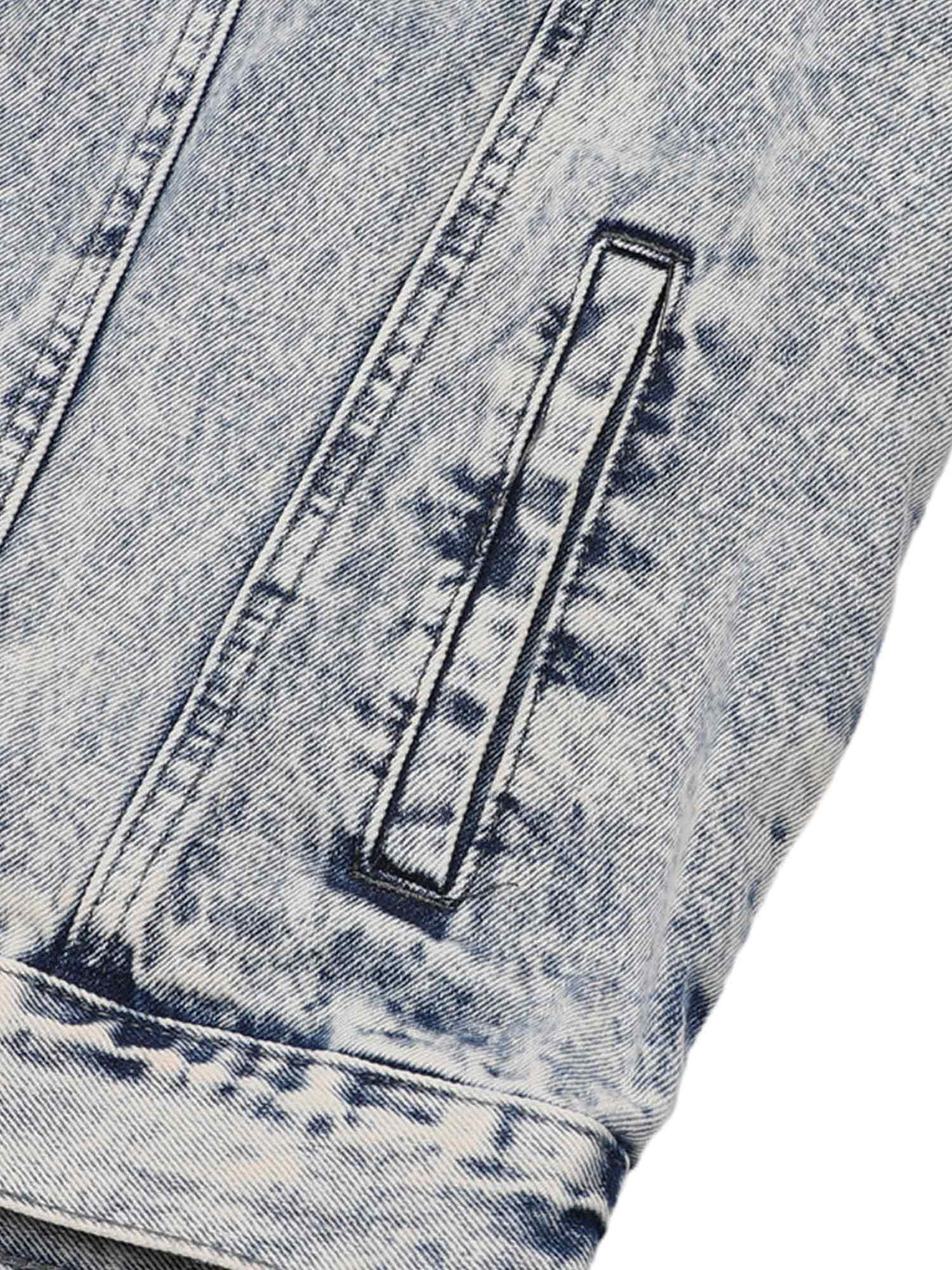 Jaqueta Manfinity Studios Barbed Wire Denim Jacket — Foto 7