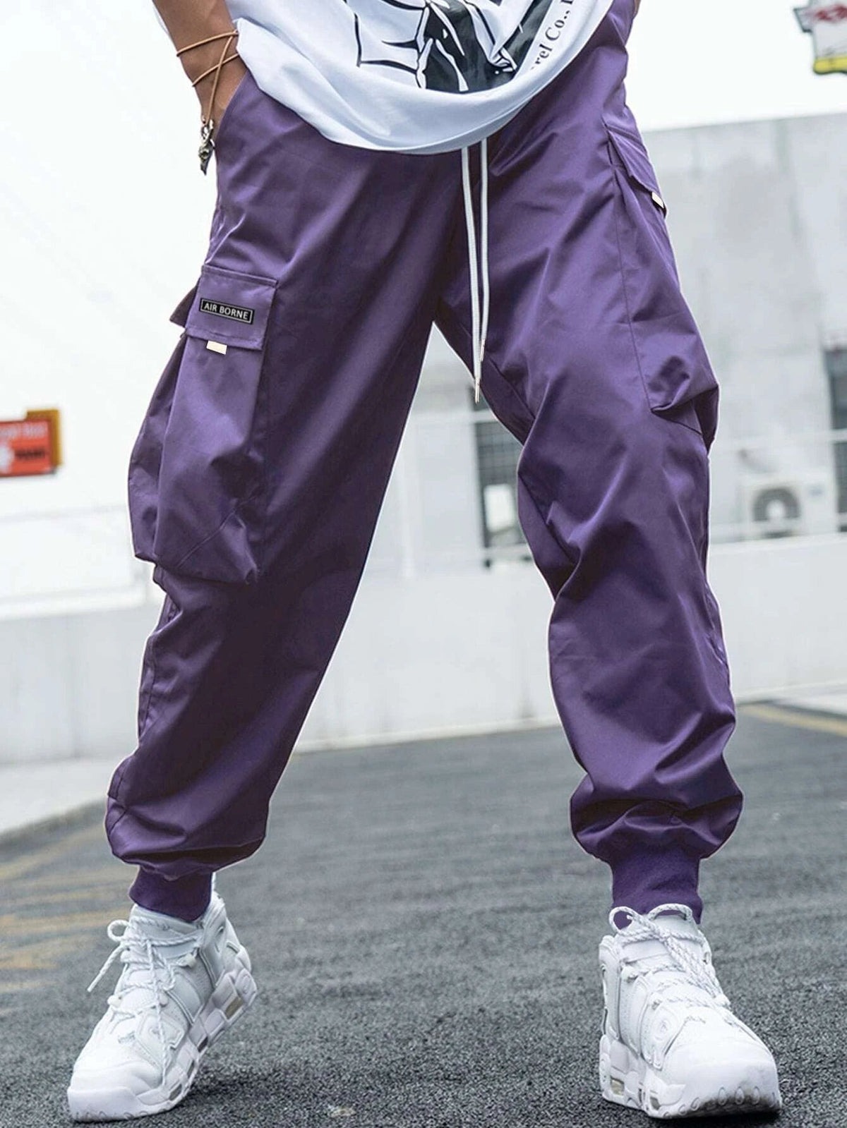 Calça Manfinity Cargo Air Bone — Foto 7
