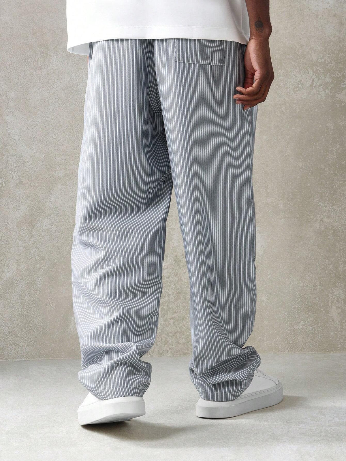 Calça Manfinity Listrada Blues — Foto 5