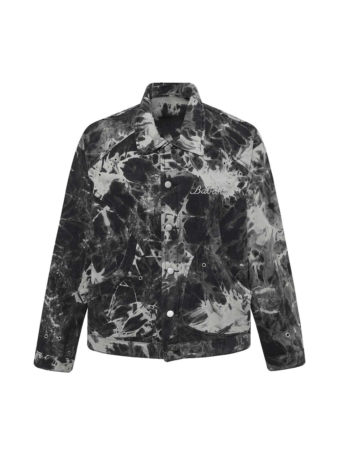 Jaqueta Manfinity Studios Bleach Dye Denim Jacket — Foto 1