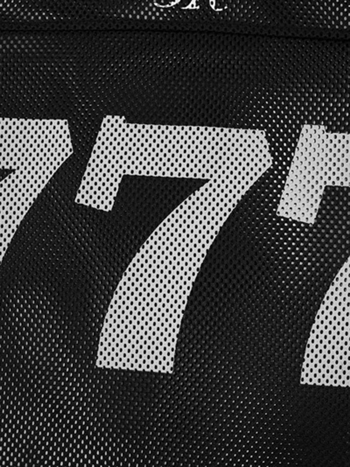 Camiseta Manfinity Jersey Letter 777 — Foto 14
