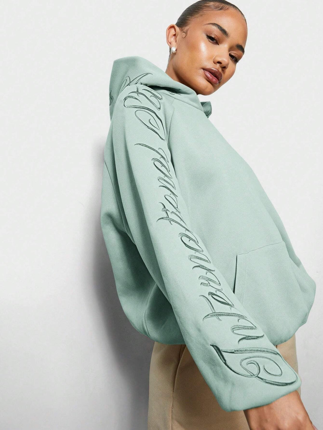 Moletom Manfinity Oversized Slouchy — Foto 1