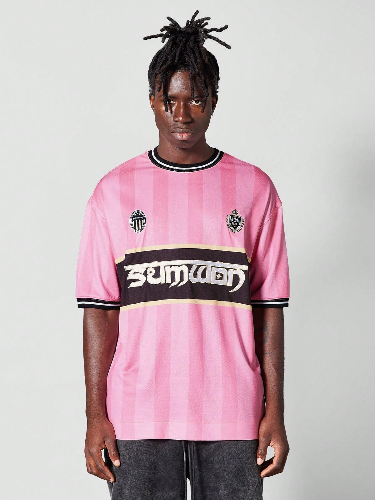 Camisa Manfinity Soccer Rose — Foto 5