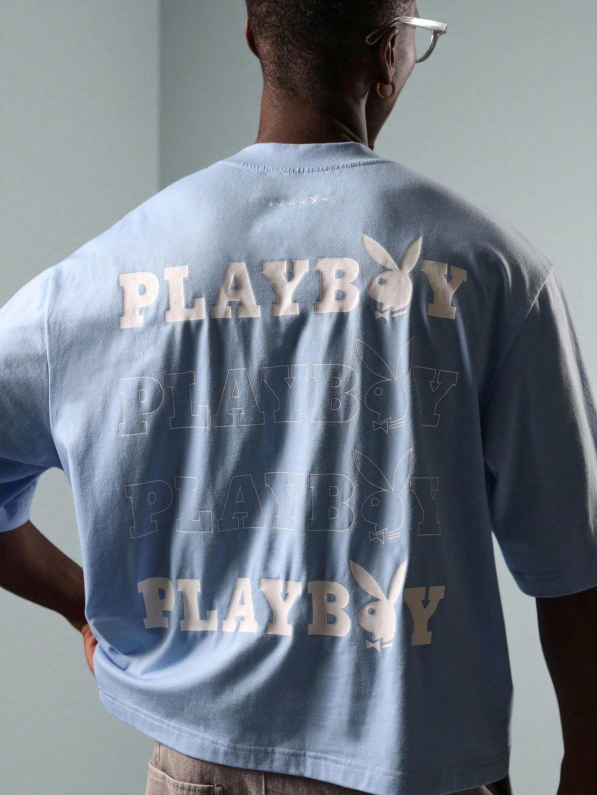 Camiseta Manfinity Oversized Fleece — Foto 11