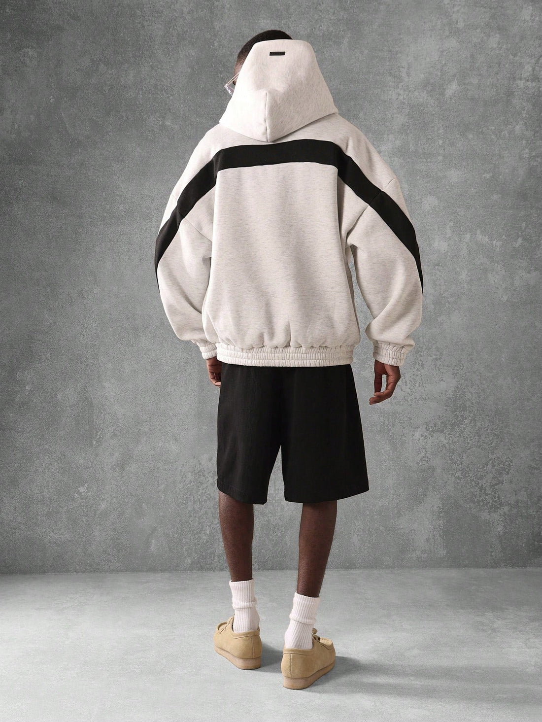 Moletom Manfinity Oversized Contrastante — Foto 1