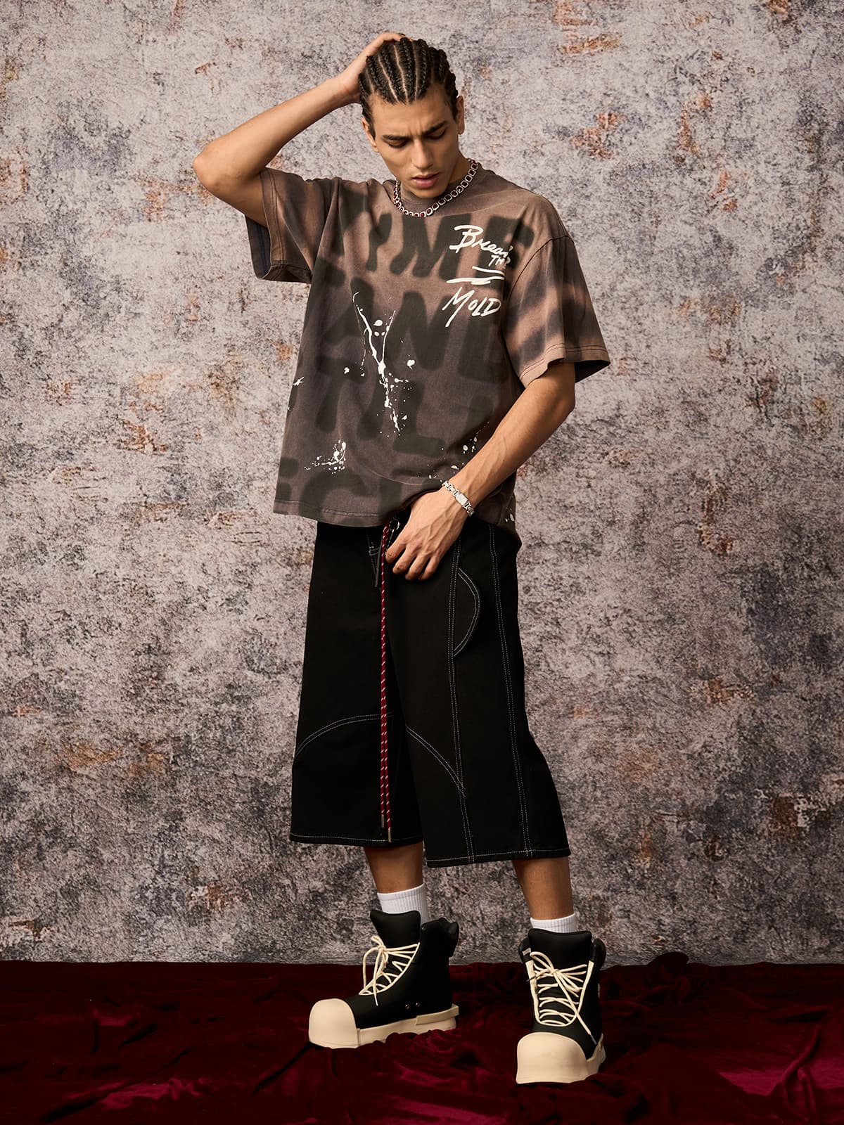 Camiseta Manfinity Ink Splash — Foto 8