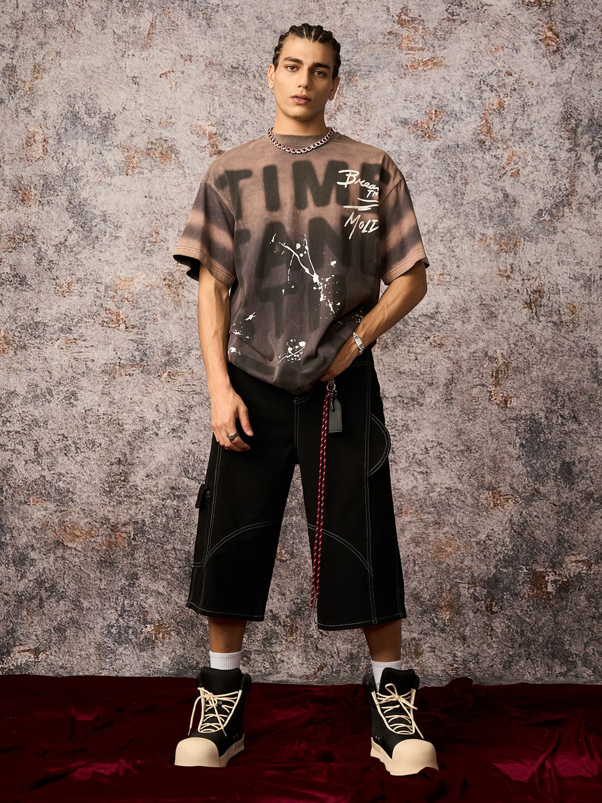 Camiseta Manfinity Ink Splash — Foto 1