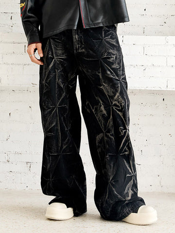 Calça Manfinity Pleated Baggy — Foto 1