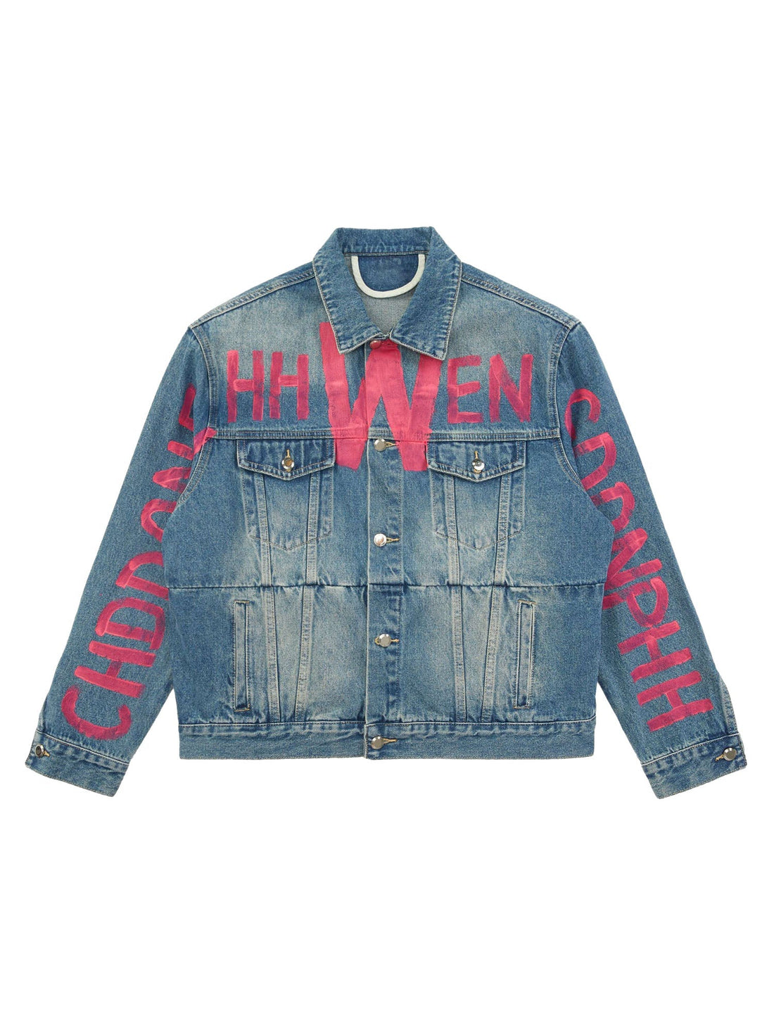 Jaqueta Manfinity Studios Pink Graff Denim Jacket — Foto 1