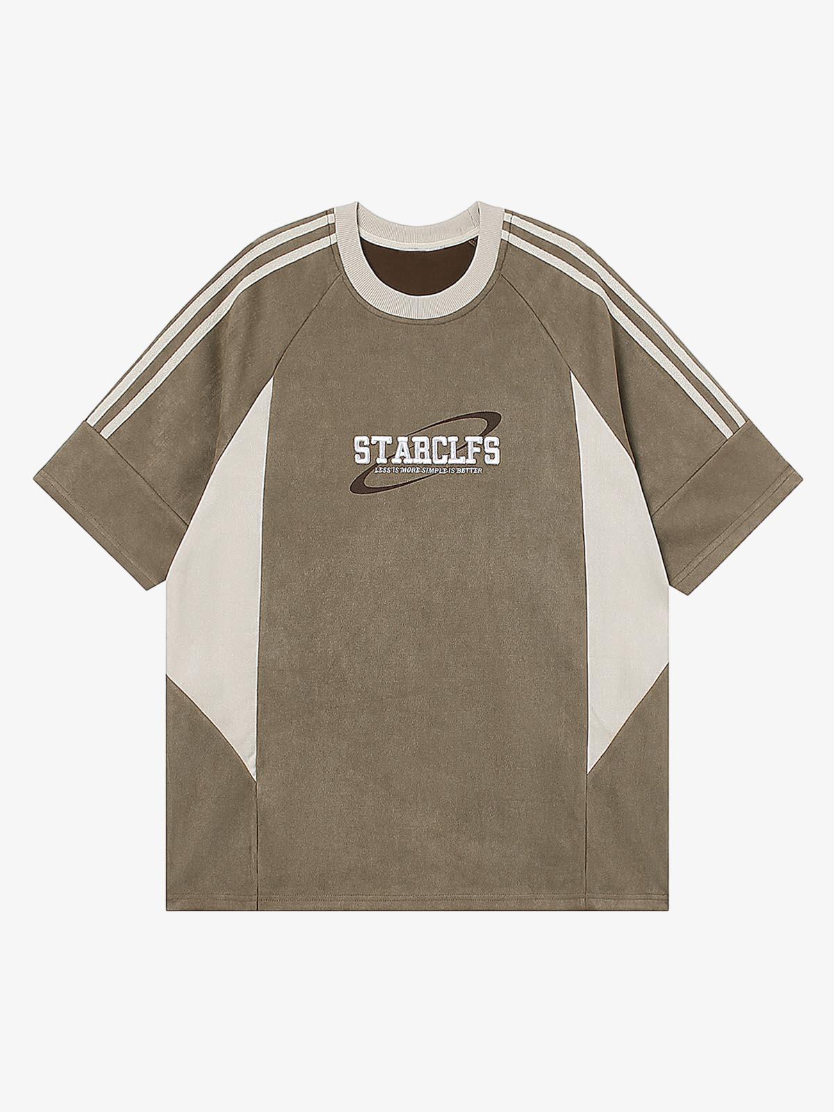 Camiseta Manfinity Suede Contrast — Foto 2