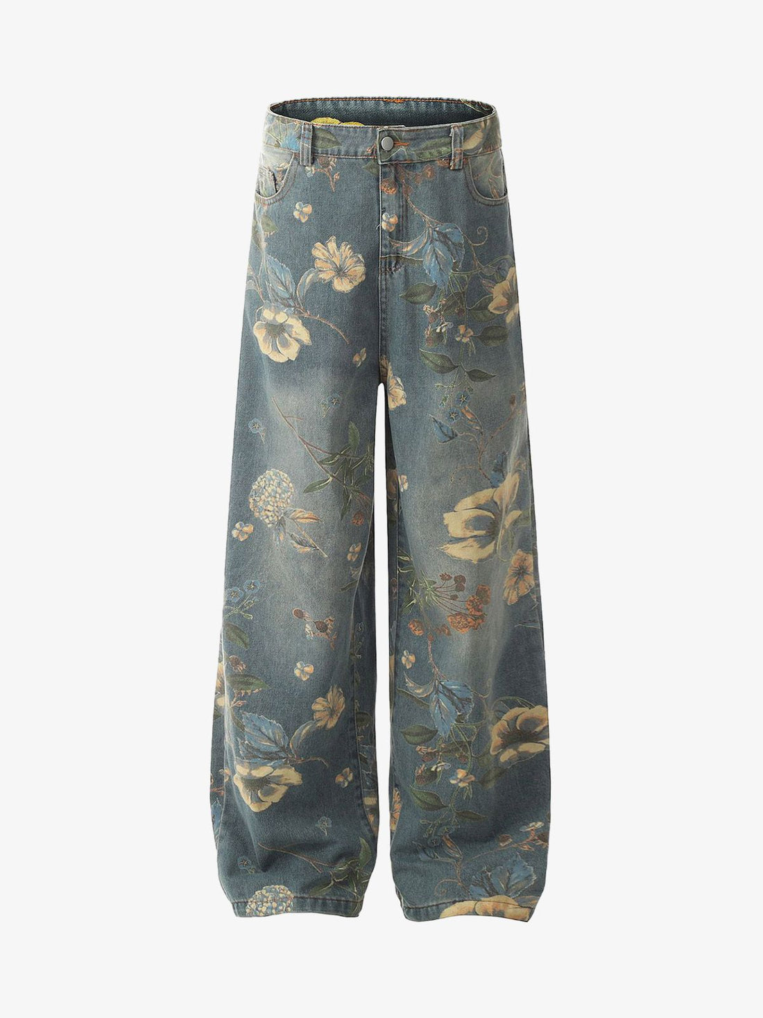 Calça Manfinity Florals Carpenter Pant — Foto 1