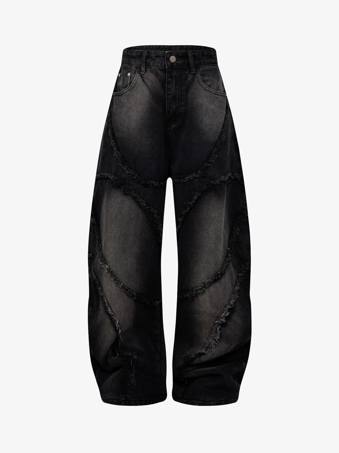 Calça Manfinity Raw Edge Barrel — Foto 1