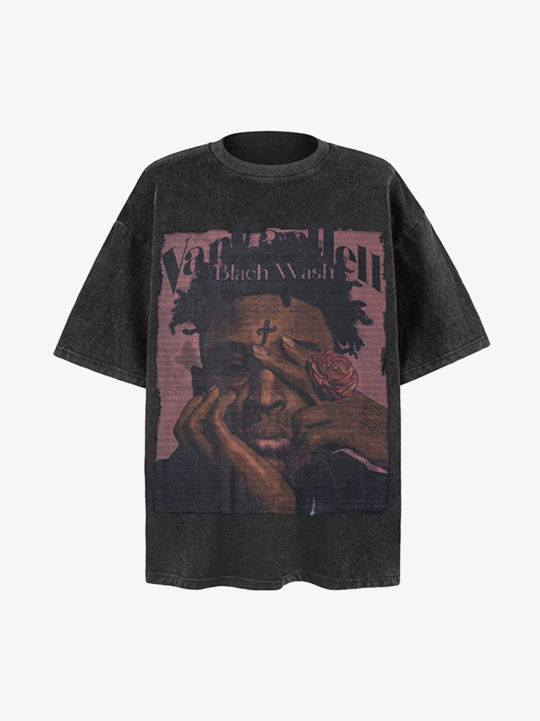 Camiseta Manfinity Black Wash — Foto 1