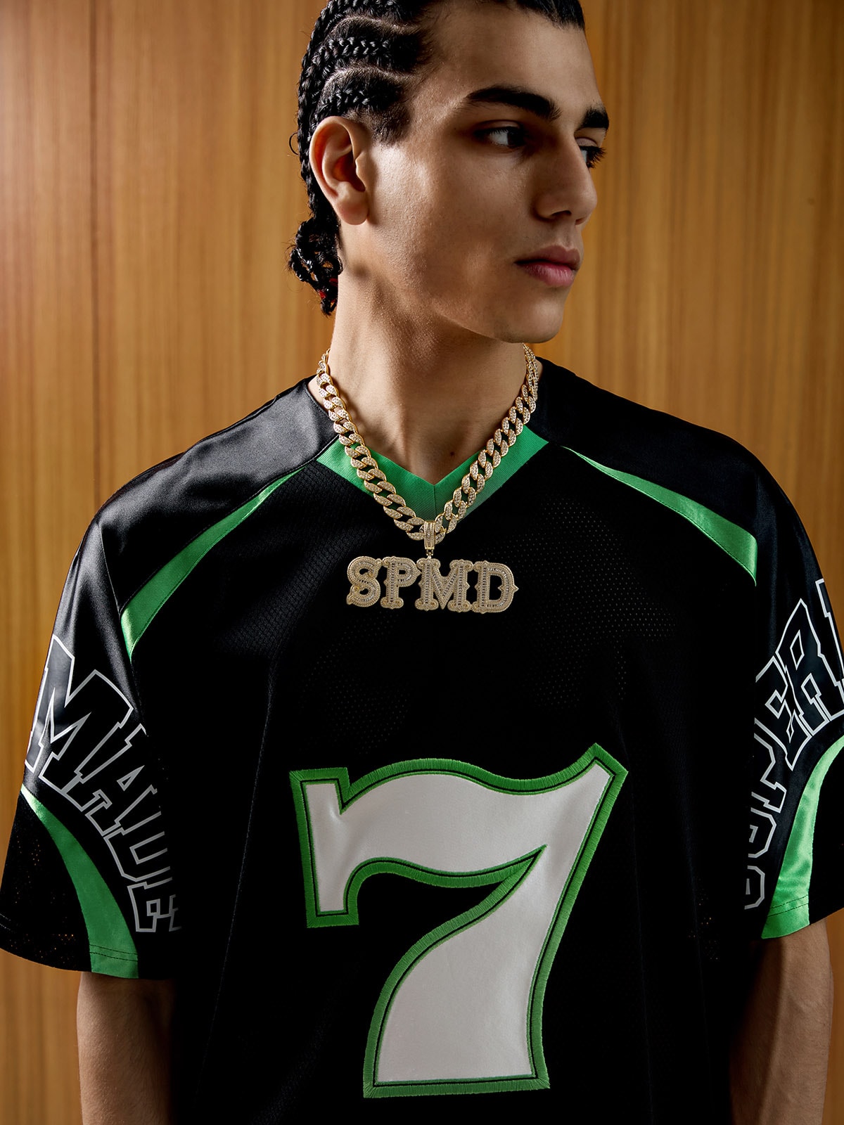 Camiseta Manfinity Contrast Color Jersey — Foto 3