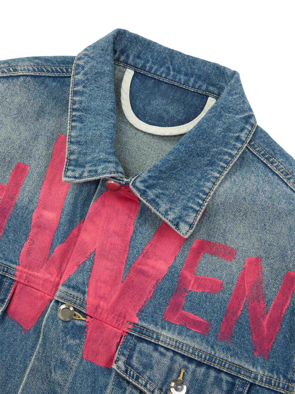 Jaqueta Manfinity Studios Pink Graff Denim Jacket — Foto 3