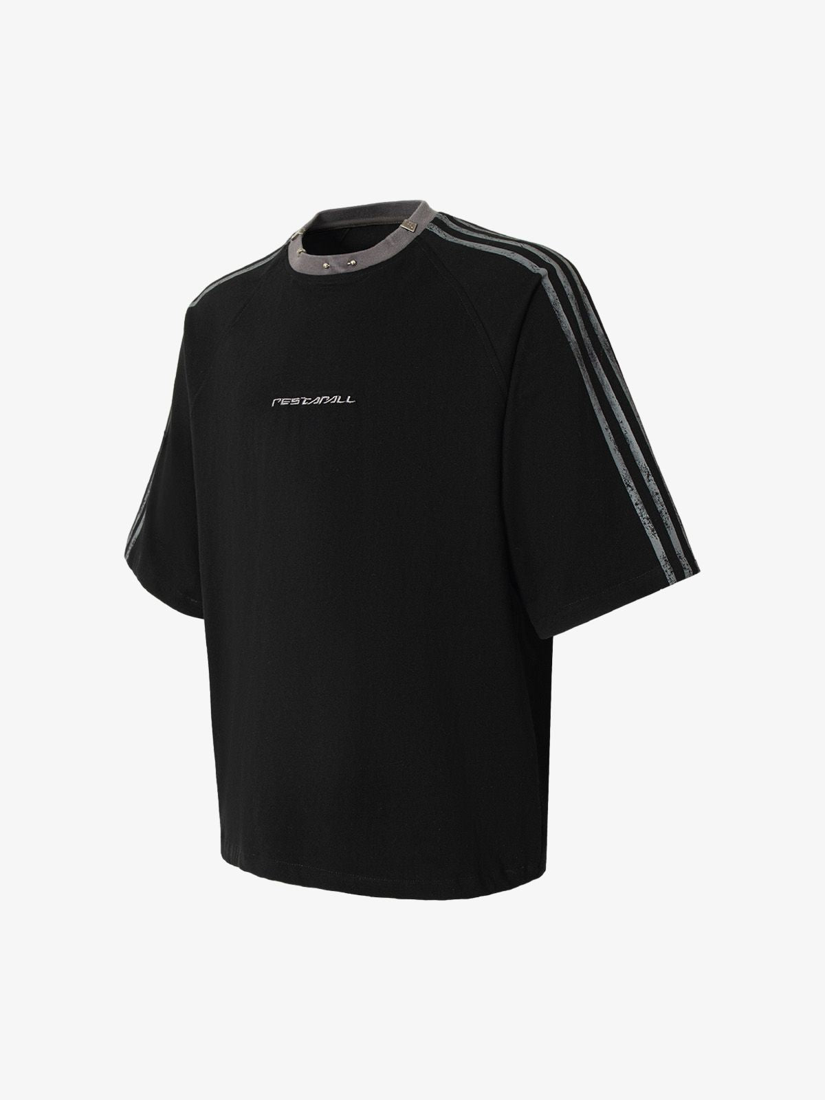 Camiseta Manfinity Heavy Washed Oversized — Foto 9