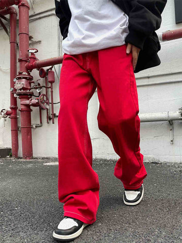 Calça Manfinity Solid Red — Foto 1
